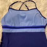 Beach Cabana Swim size brand new with tag navy blue with light blue colors Size L Photo 8