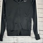 Nike The Athletic Dept Full Zip Track Jacket Black White Stripes Size S SP Y2K Photo 3