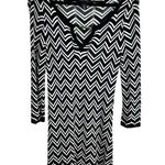 White House | Black Market Chevron Crochet Knit Tunic Dress Size M Semi Sheer Y2k Photo 1