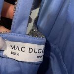 Mac Duggal NWT Halter Neck Embellished Detailed Back Gown - Indigo - 93981 Photo 10