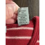 Marsh Landing USA Flag Shirt Dress Red Striped Size M Dress Short Sleeves Stretch 100% Cotton Photo 7