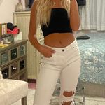 Oasis White Rip Jeans Photo 0