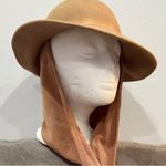 Vintage Tan Doeskin Wool Fedora Hat by Ruth Ann Designa Photo 1