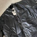 Urban Outfitters Leather Bomber Jacket Photo 1