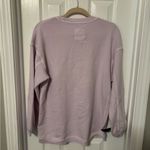 Aerie Long Weekend Light Lilac Purple Oversized Sweatshirt Relaxed Fit size xxs Photo 3