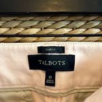 Talbots  Mid-Rise Curvy Blush Pink Ankle Woven Twill Career Dress Pant Trouser 10 Photo 6