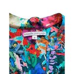 Amanda Uprichard  100% SILK FLORAL SHIRT BLOUSE SIZE SMALL Photo 7