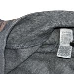 Victoria's Secret  Cropped Sweater Gray Women's Boat Neck Graphic Logo Spellout M Photo 3