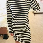 Joe Fresh NWT navy striped shift dress Photo 2