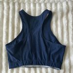 Outdoor Voices  Navy Blue Athletic Crop Top Photo 4