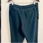 Anthropologie Cartonnier Pleated Dress Pants High Rise Tapered Leg Green Size 10 Photo 5