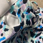 Decree Blue Leopard Print Twist Front Top Bikini Set 2 Piece Size XXL Photo 3