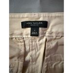 Ann Taylor Women's Khaki Chino Devin Fit Shorts Size 6 Beige Casual Photo 1