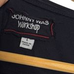 Johnny Was  Workshop Navy Embroidered Mini Dress Photo 5