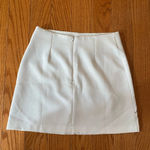 She & Sky White Embroidered Mini Skirt Size Small Photo 0
