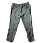 prAna Linen Blend Utility Pants Drawstring Waist Casual Trousers Comfy Gray Photo 1