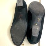 Karen Scott  Soft Step Riley Black Suede Pump Faux Buckle Accent 2 Inch Heel 7.5 Photo 12