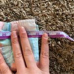 Lands End Women’s Light Weight Plaid Long Sleeve Button Size XS Tall Blue Photo 5