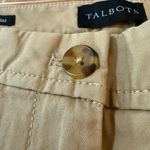Talbots  Relaxed Chino Pant Pants Cotton Blend Cuffed NWT Size Petite 6P Photo 8