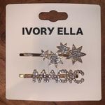 Ivory Ella NEW  Gold Star & Magic Hair Pins Photo 0
