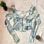 Antistar  Marble Corset Mesh Top Photo 0