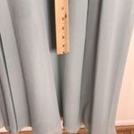 David's Bridal David’s bridals womans dusty sage long spaghetti v neck formal bridesmaid dress Photo 6