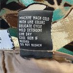 Vintage Y2K R.Q.T. Brown & Teal Leaf Print A Photo 7