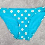 Arizona Jeans  Company Blue Polka Dot Cheeky Medium Bikini Bottom Swimwear Photo 0