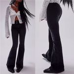 Free People  We The Free Jayde Flare Jeans 31 in Onyx Regular Photo 1