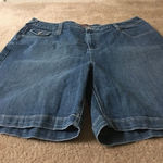 Duck head  Women's Plus Size 20 Blue Jean Shorts Pockets Photo 0