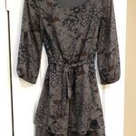 Maude Anthropologie  Tiered Brown Dress - Size S Photo 0