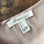 Forever 21 Scalloped Laser Cut Top in Blush Pink | Size S Photo 3