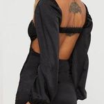 Princess Polly  Kato long sleeve mini dress black Photo 1