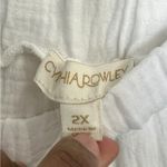 Cynthia Rowley  Women’s white wide leg pants - Size 2x - NWT Photo 3