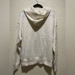 Alo Yoga New Class Cashmere Hoodie Bone Heather Kangaroo Pocket XXS Oversized Photo 6