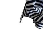 Jason Maxwell  Top Women 2X Black White Striped Crew‎ Neck 3/4 Sleeve Pullover Photo 5