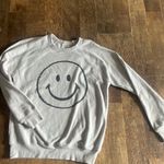 Protrend Crewneck Trendy Smiley sweatshirt Gray Photo 0