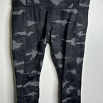 Athleta Women's‎  Size MP Camo Contender 7/8 Tight Leggings Grey/black Photo 0