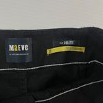 Anthropologie Maeve The Colette Women Pants Size 32 Black Wide Flare Leg Linen Photo 1