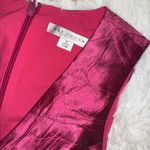 Kay Unger NEW  Mariah Crinkle Pleated Sangria pink ball Gown Sz 10 Photo 5