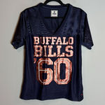 PINK - Victoria's Secret Buffalo Bills VS PINK navy blue mesh jersey bling top Photo 0