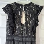 Sea New York Jumpsuit Womens Size 4 Winnie Lace Black Professional Photo 7