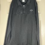 Callaway Men’s Black 1/4 Zip Performance Pullover Size XL Photo 0