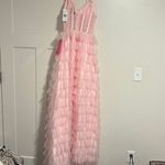 Dillard's  Light Pink Prom Dress  Photo 1