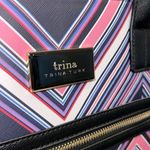 Trina Turk NEW Graphic Striped Tote Photo 3