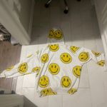 Aviator Nation SMILEY REPEAT RELAXED PULLOVER HOODIE Photo 2