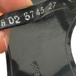 Robert Clergerie Vintage Sandals Slide Embellished Black Silver Size 6.5 Photo 12