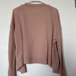 Double Zero  Pink Waffle Knit Cardigan Photo 3