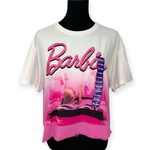 Barbie | NWT | XXL | Cropped Barbie Dream Summer Dip Dye Short Sleeve T Photo 0