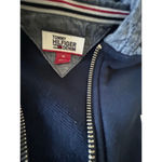 Women's Tommy Hilfiger Denim Navy Hoodie Long Sleeve Dress M Blue Size M Photo 7